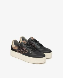 Sneakers Donna in Pelle, Suede e Materiale Tecnico