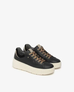 Sneakers Donna in Pelle, Suede e Materiale Tecnico