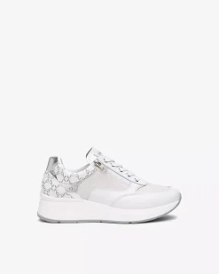 Sneakers Donna in Pelle, Tela e Materiale Tecnico