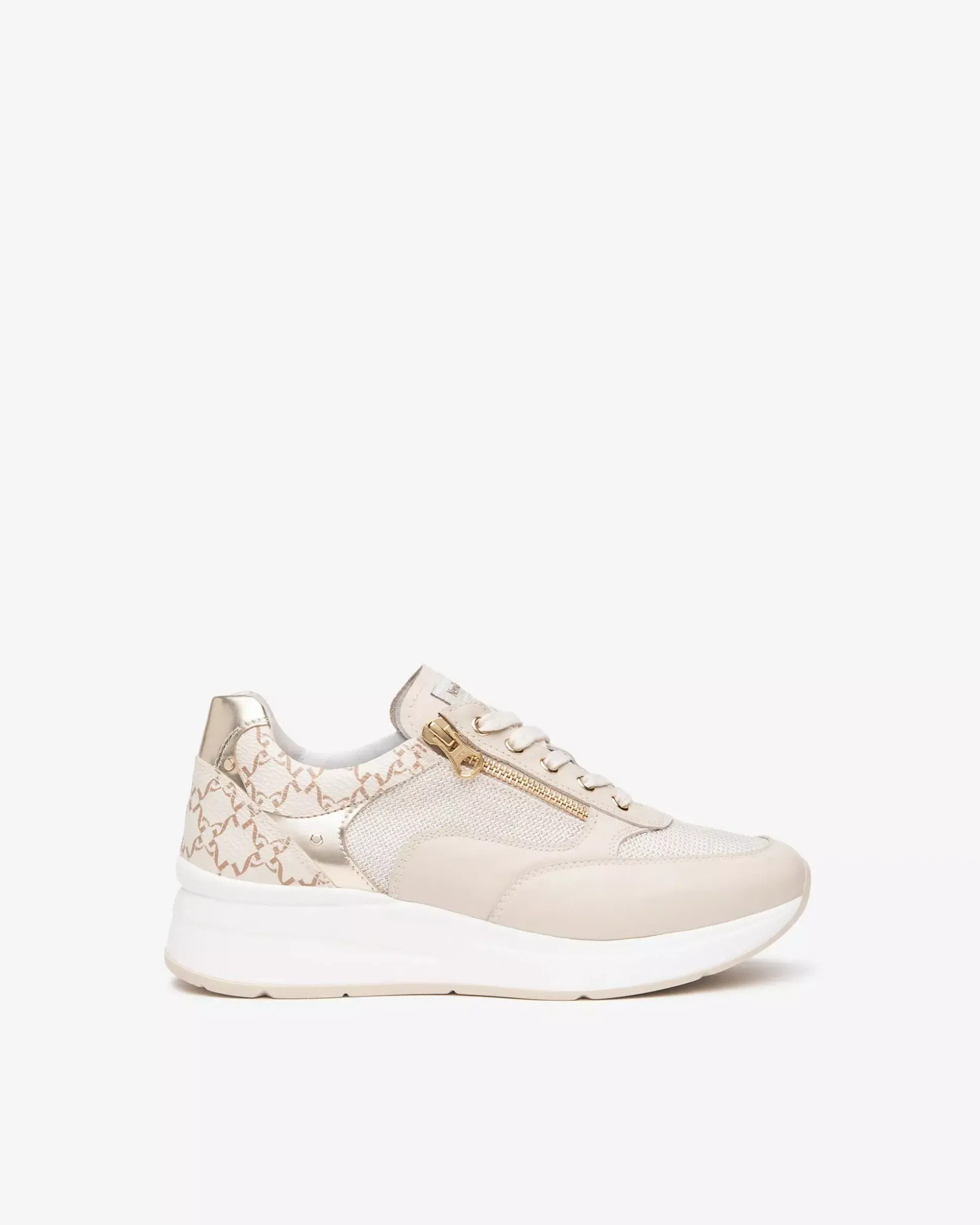 Sneakers Donna in Pelle, Tela e Materiale Tecnico