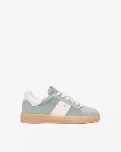 Sneakers Donna in Suede e Pelle