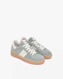 Sneakers Donna in Suede e Pelle