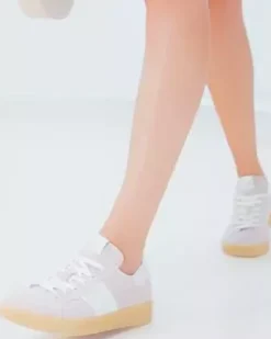 Sneakers Donna in Suede e Pelle