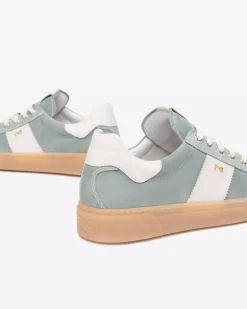 Sneakers Donna in Suede e Pelle
