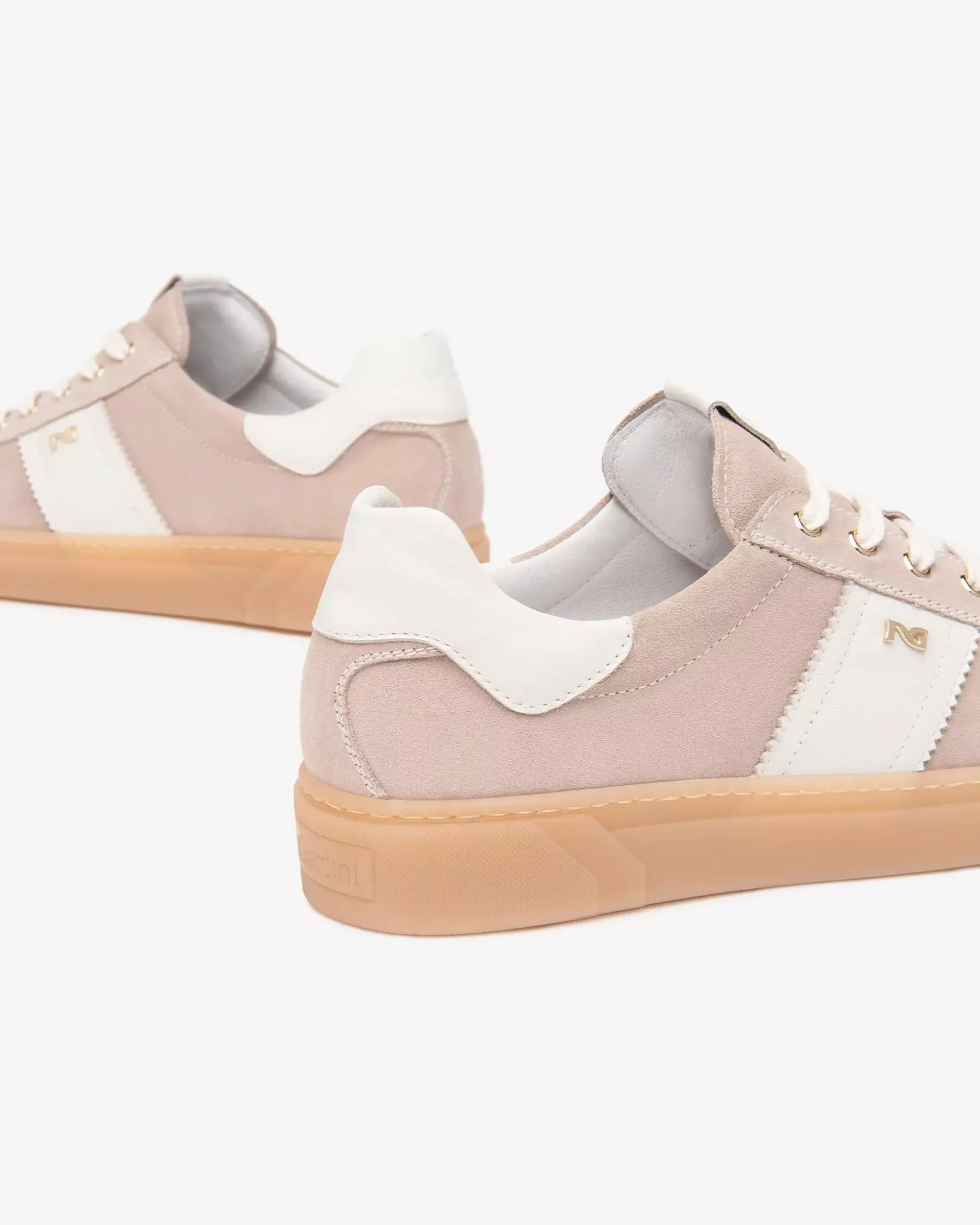 Sneakers Donna in Suede e Pelle
