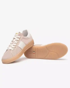 Sneakers Donna in Suede e Pelle