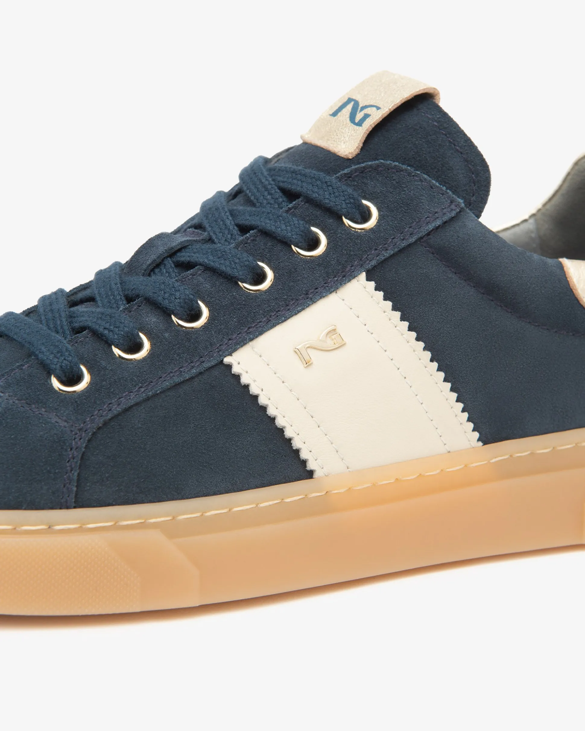 Sneakers Donna in Suede e Pelle