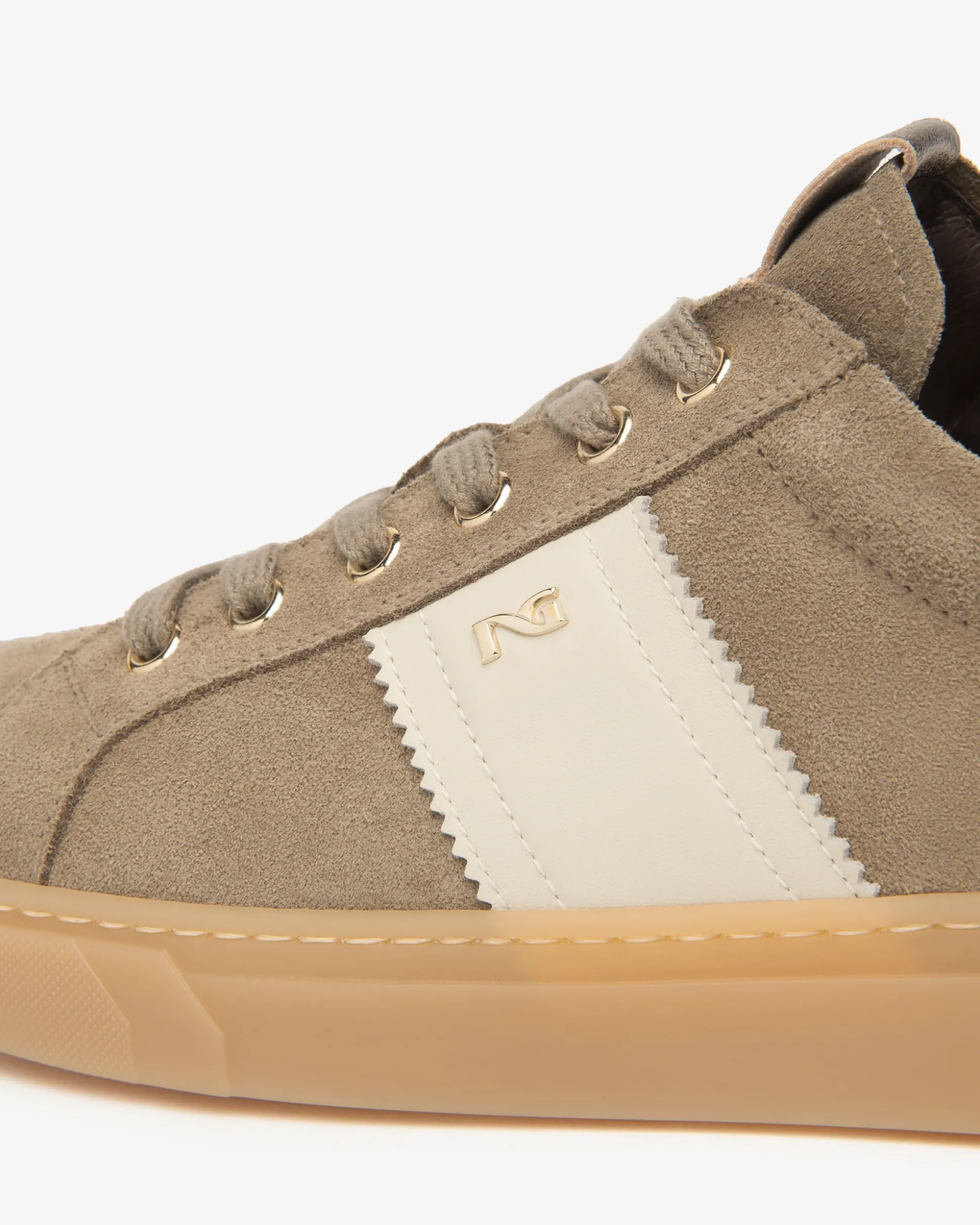 Sneakers Donna in Suede e Pelle