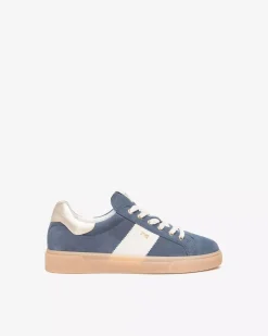 Sneakers Donna in Suede e Pelle