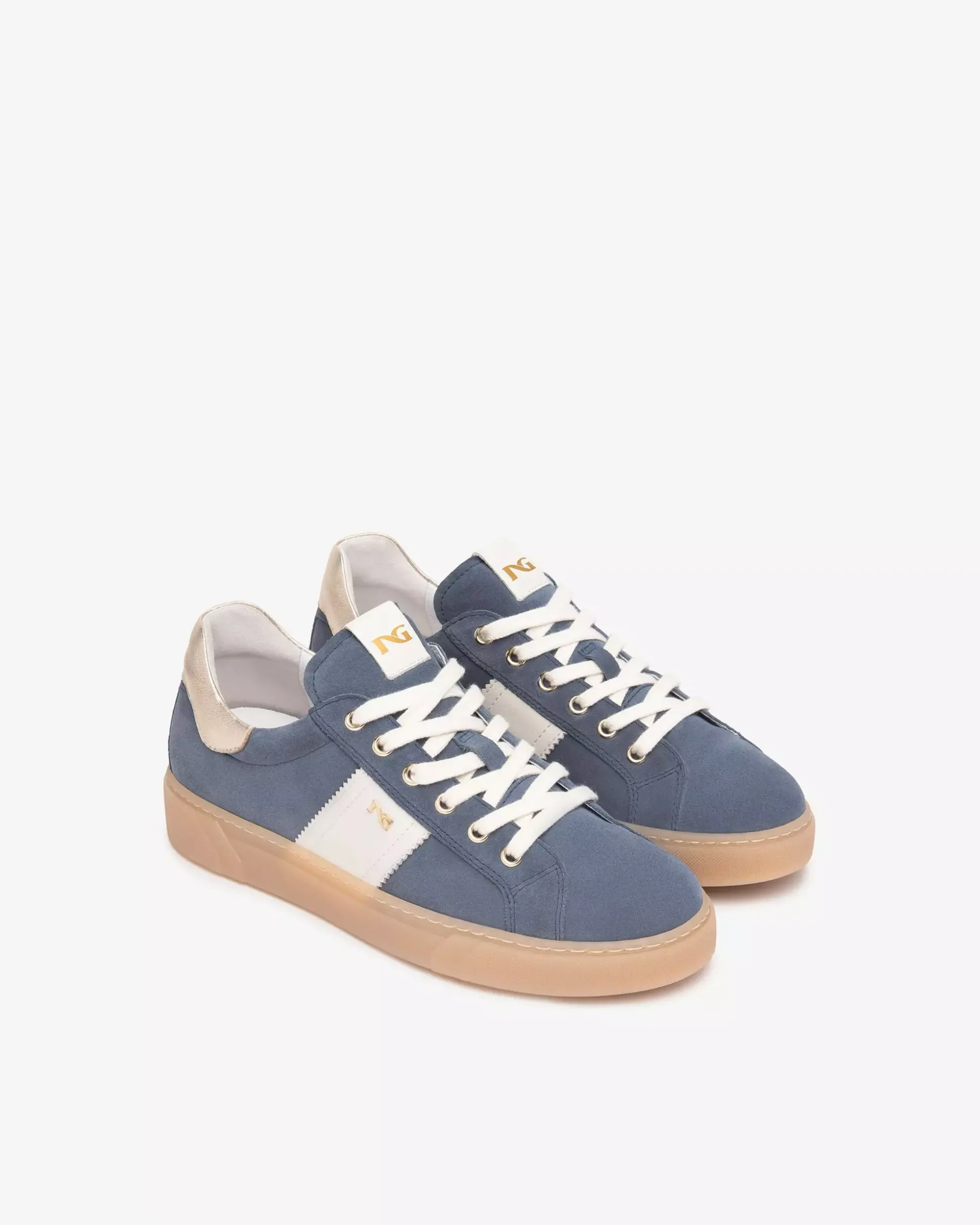 Sneakers Donna in Suede e Pelle