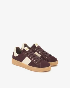 Sneakers Donna in Suede e Pelle