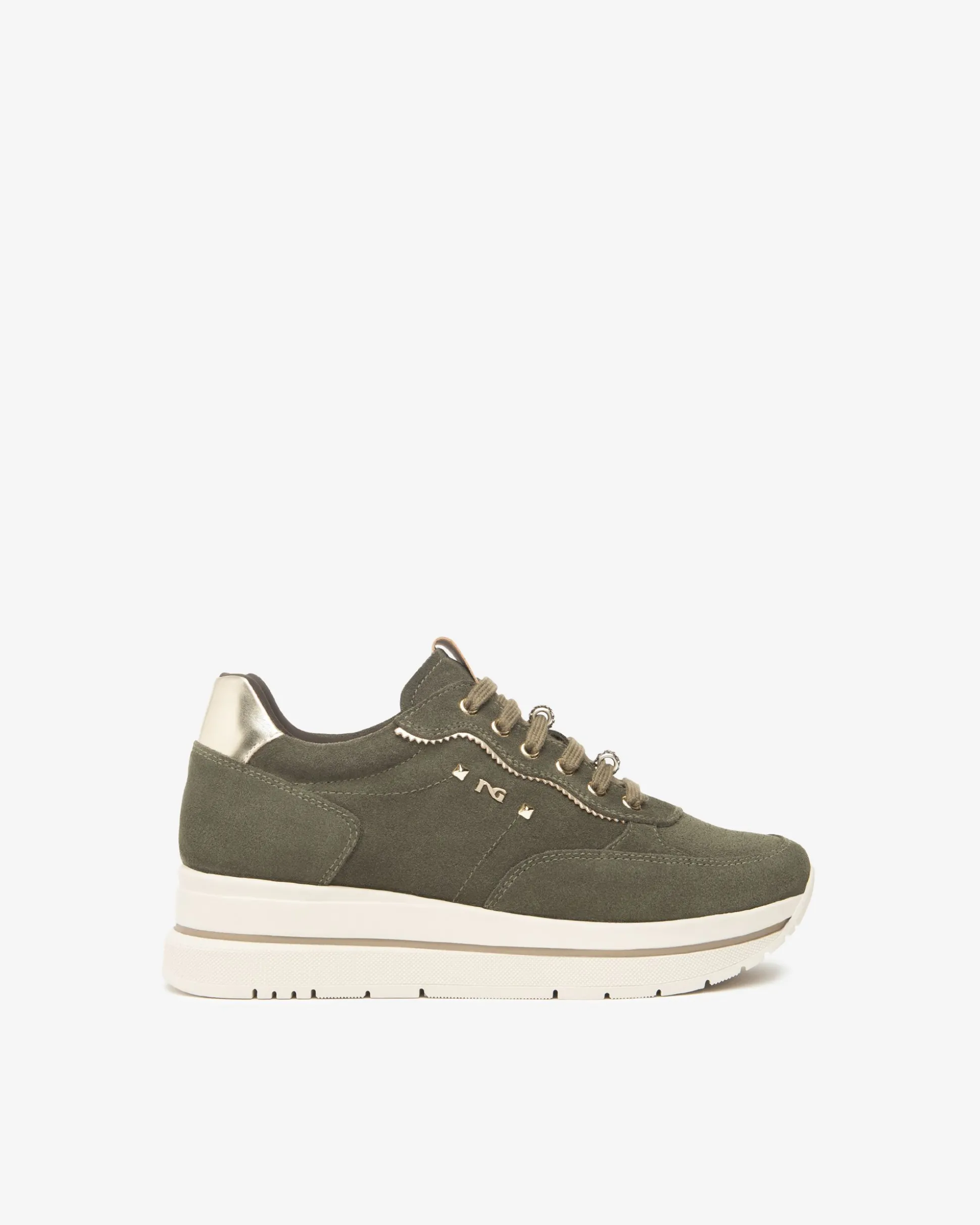 Sneakers Donna in Suede e Materiale Tecnico
