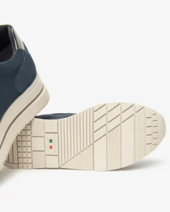 Sneakers Donna in Suede e Materiale Tecnico