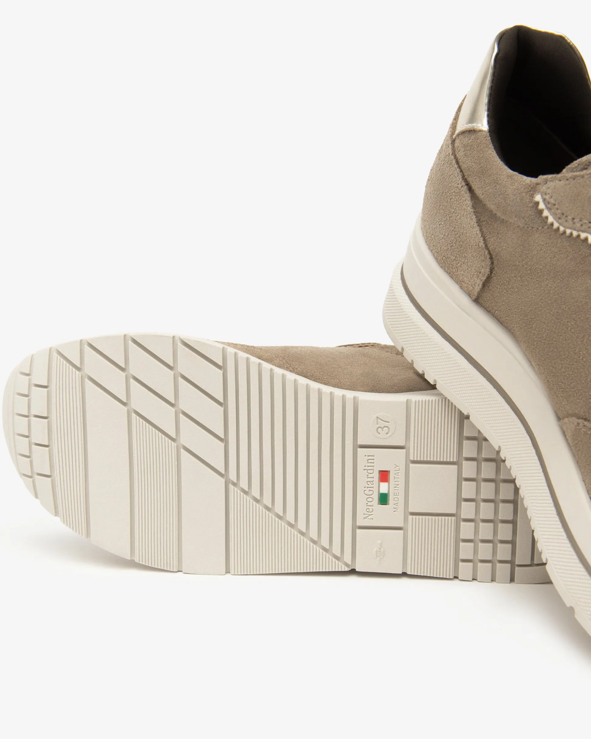 Sneakers Donna in Suede e Materiale Tecnico