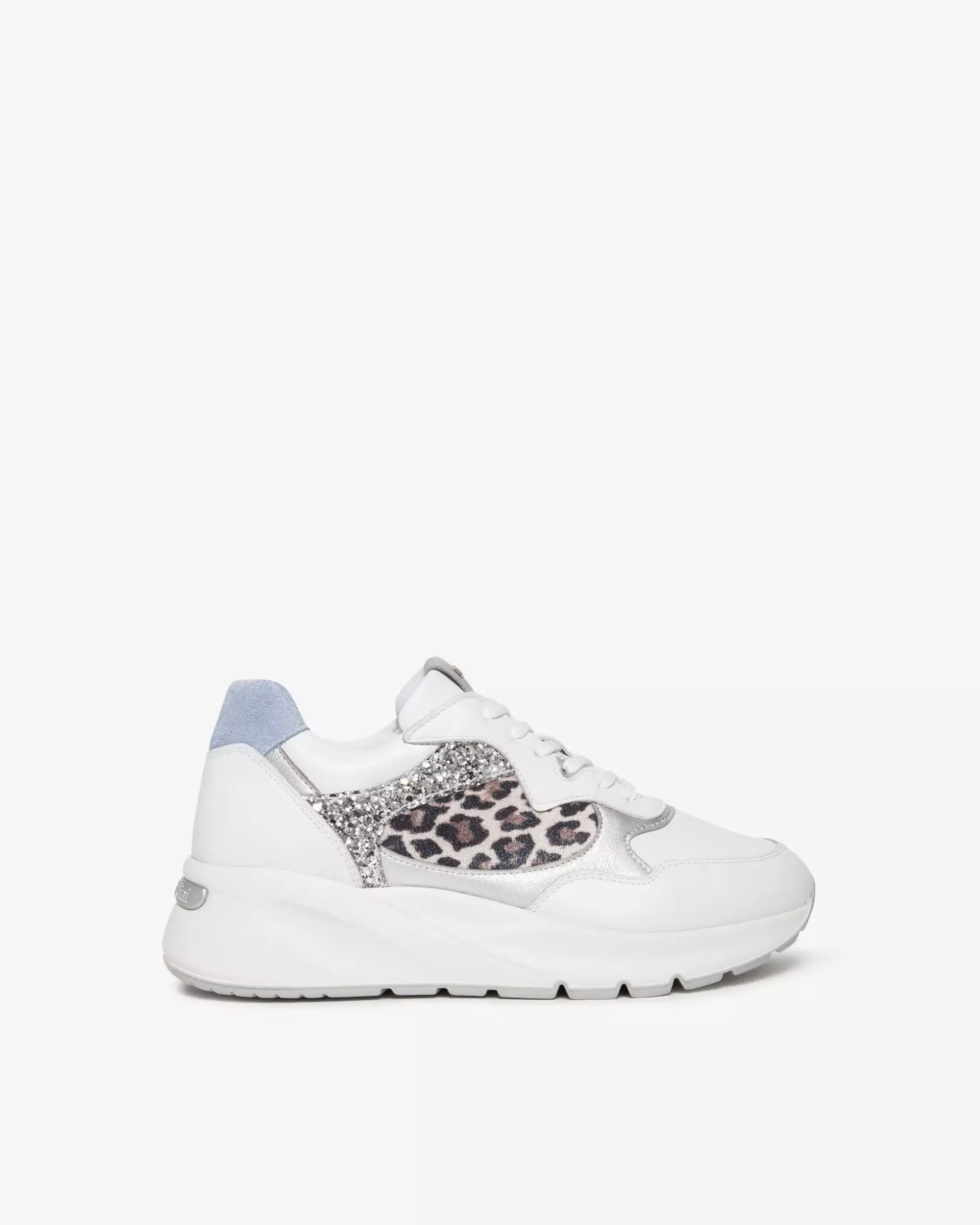 Sneakers Donna in Suede, Pelle e Materiale Tecnico