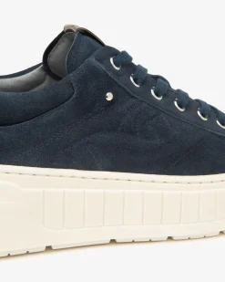 Sneakers Donna in Suede, Pelle  e Materiale Tecnico