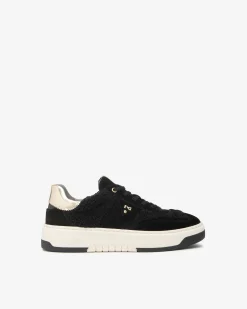 Sneakers Donna in Suede, Tessuto e Materiale Tecnico