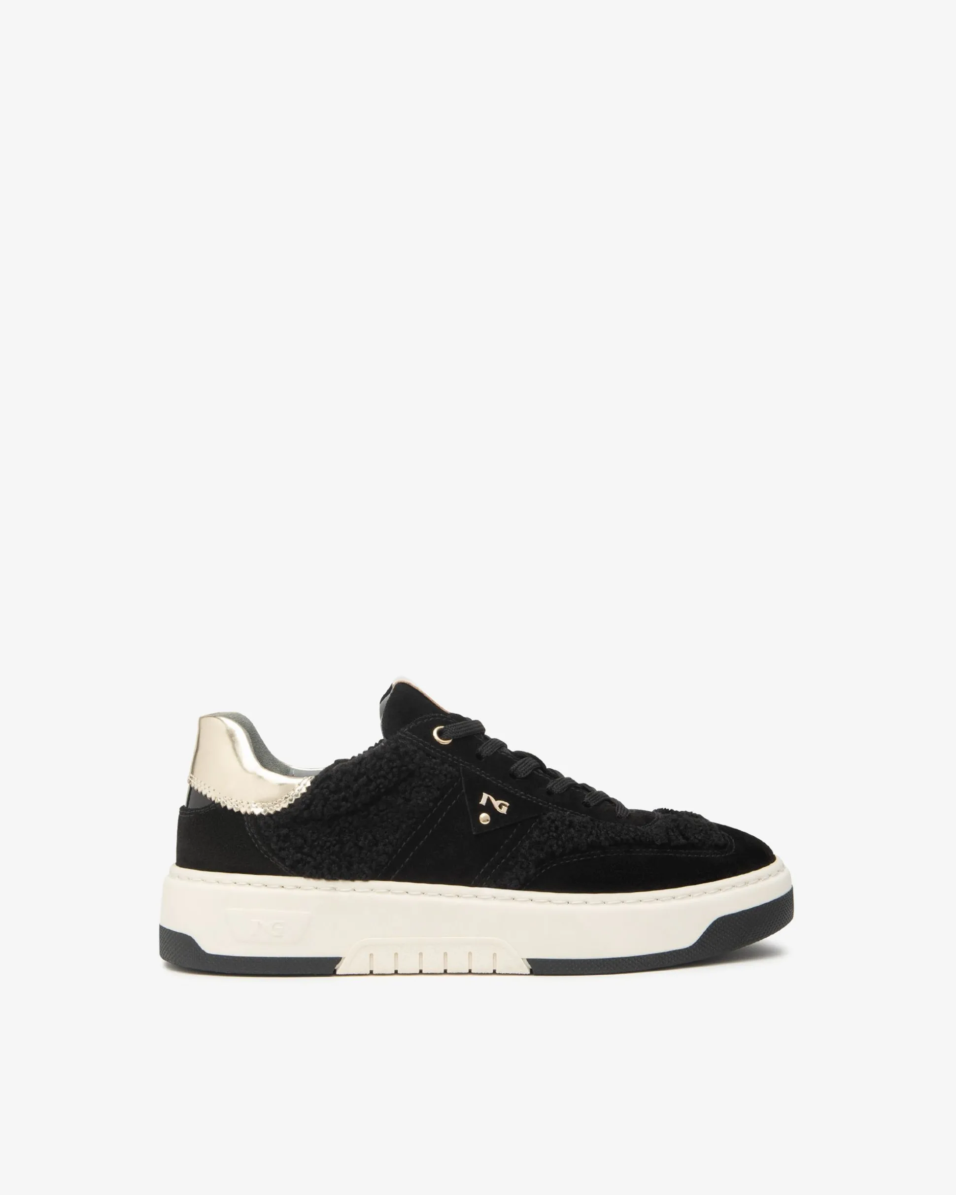 Sneakers Donna in Suede, Tessuto e Materiale Tecnico