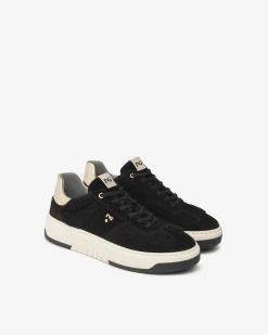 Sneakers Donna in Suede, Tessuto e Materiale Tecnico