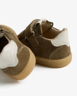 Sneakers Junior da Bambino in Camoscio e Pelle