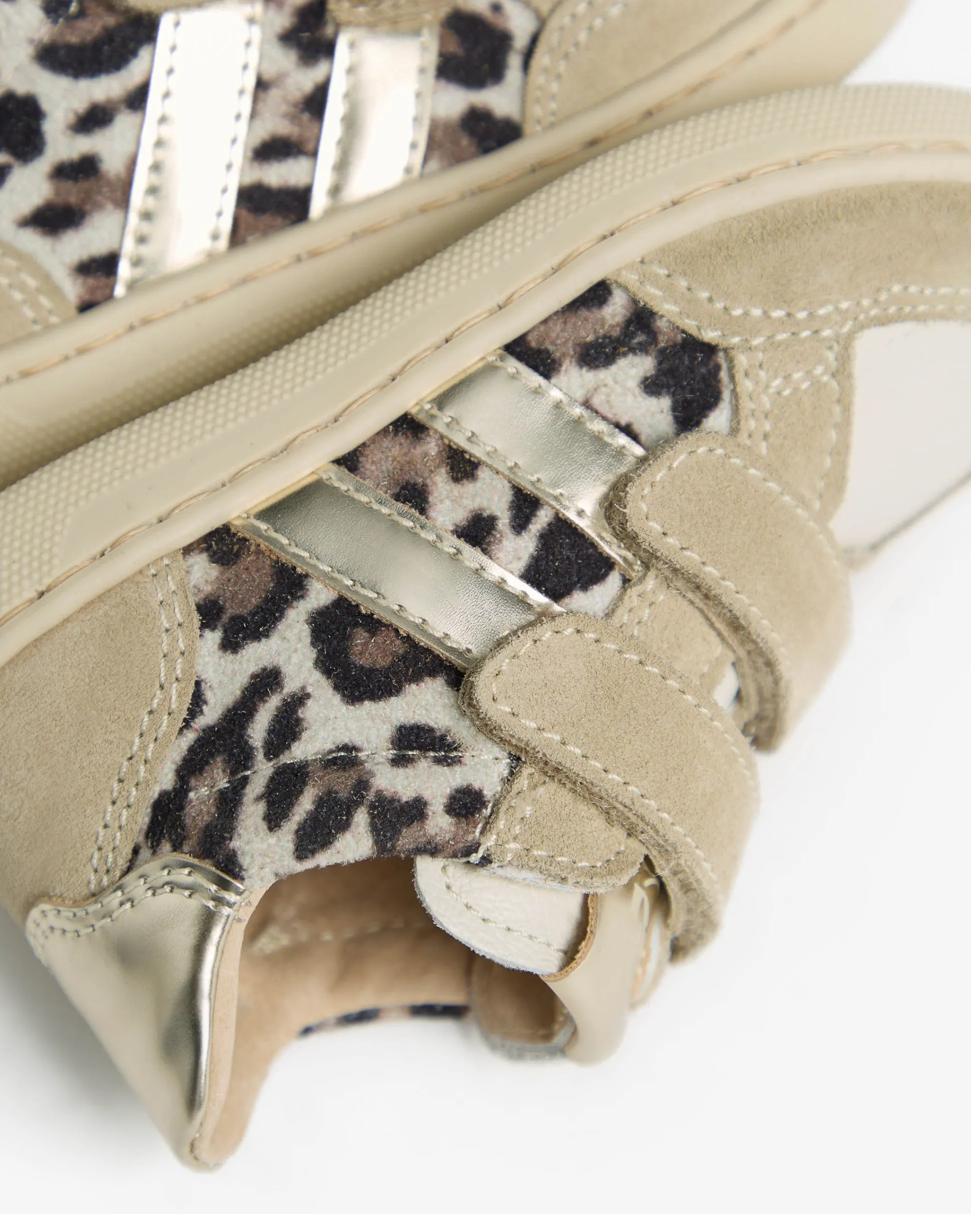 Sneakers Junior da Bambina in Camoscio, Pelle e Materiale Tecnico