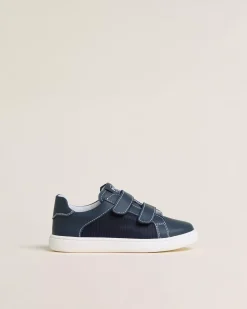 Sneakers Junior da Bambino in Pelle e Tela