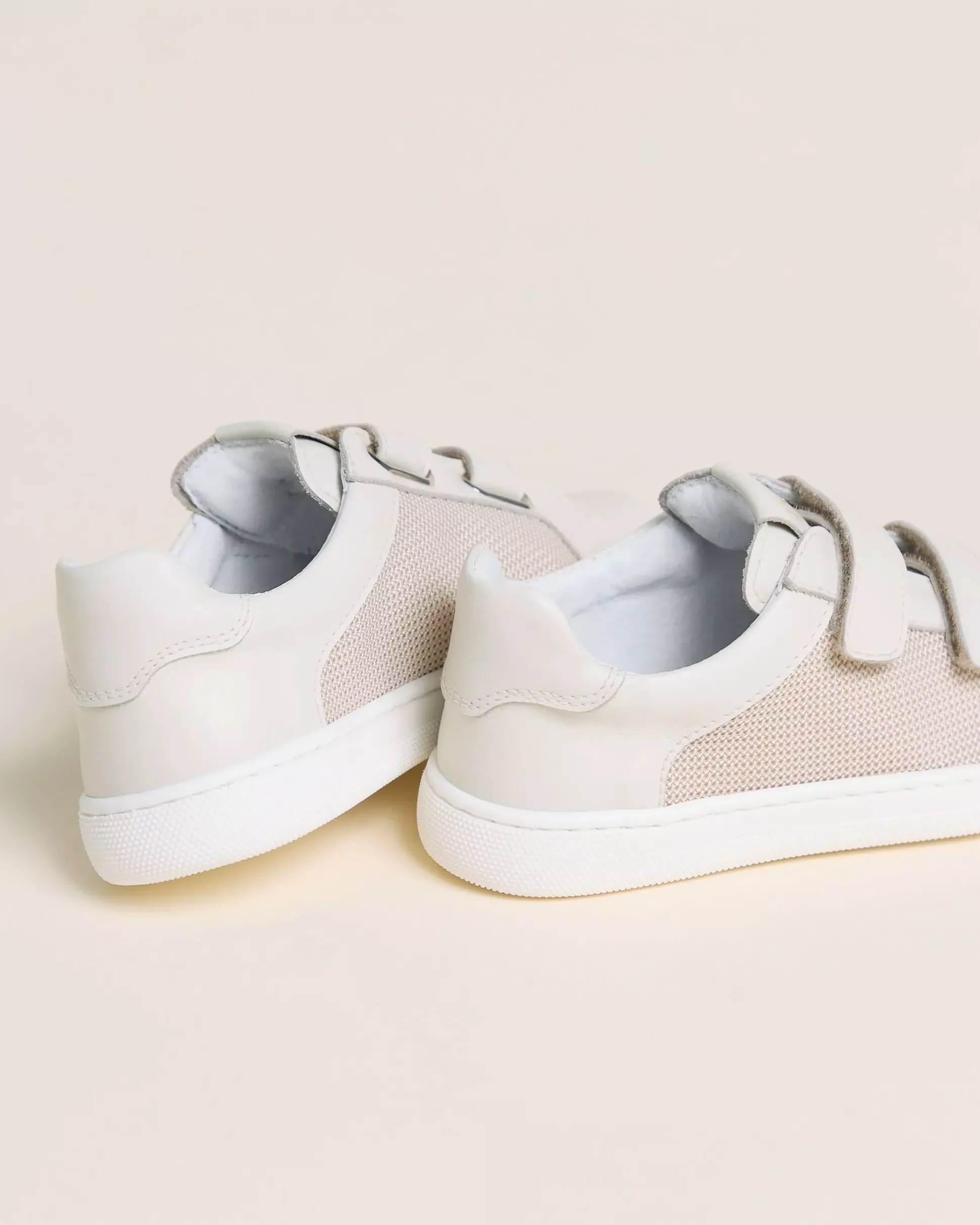 Sneakers Junior da Bambino in Pelle e Tela