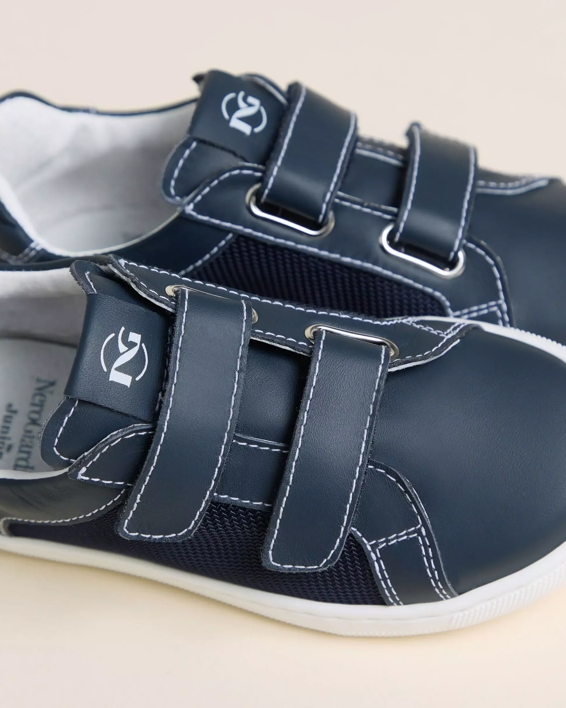 Sneakers Junior da Bambino in Pelle e Tela