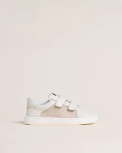 Sneakers Junior da Bambino in Pelle e Tela
