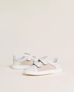 Sneakers Junior da Bambino in Pelle e Tela