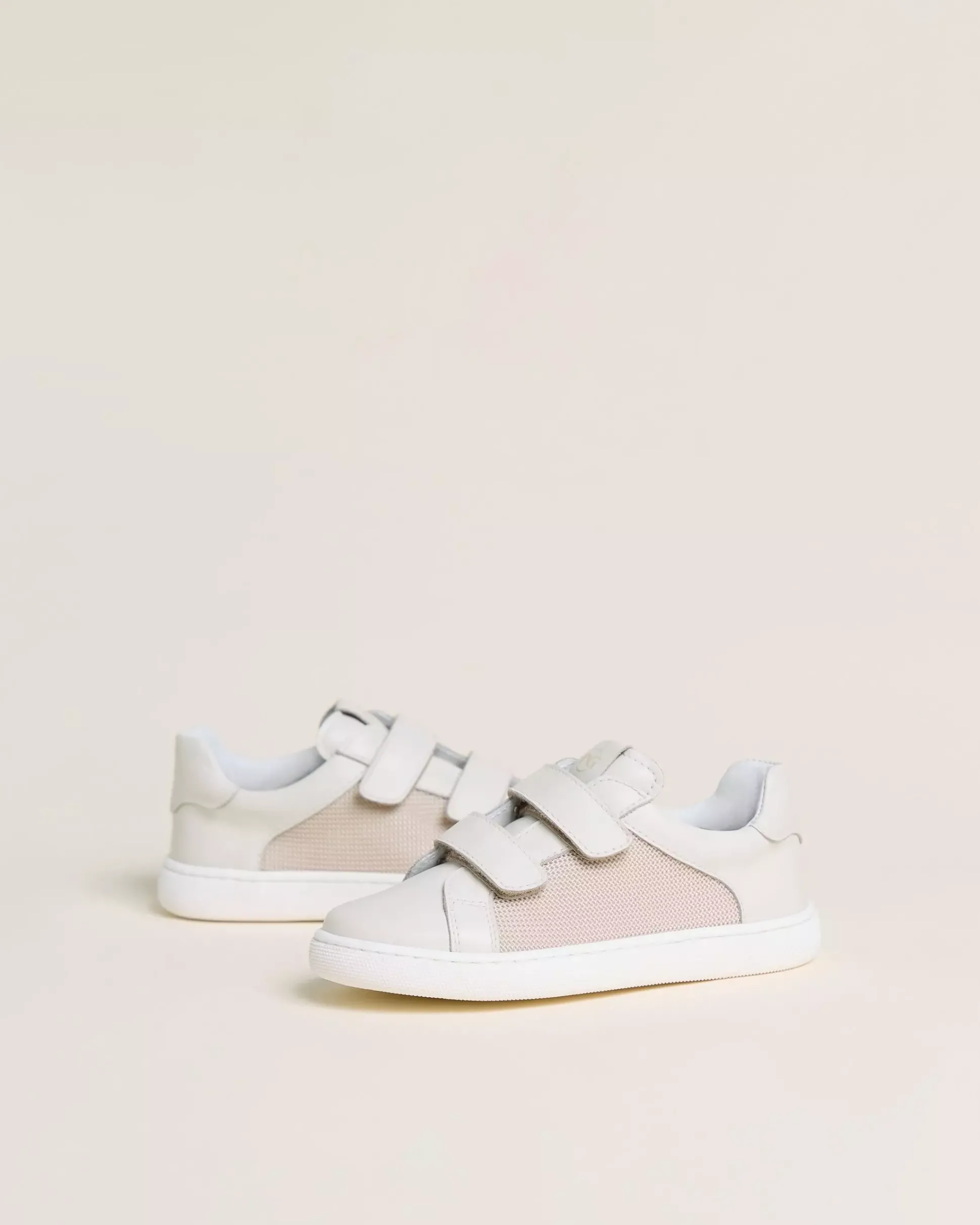 Sneakers Junior da Bambino in Pelle e Tela