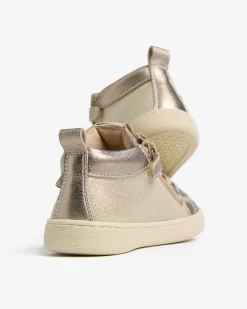 Sneakers Junior da Bambina in Pelle e Materiale Tecnico