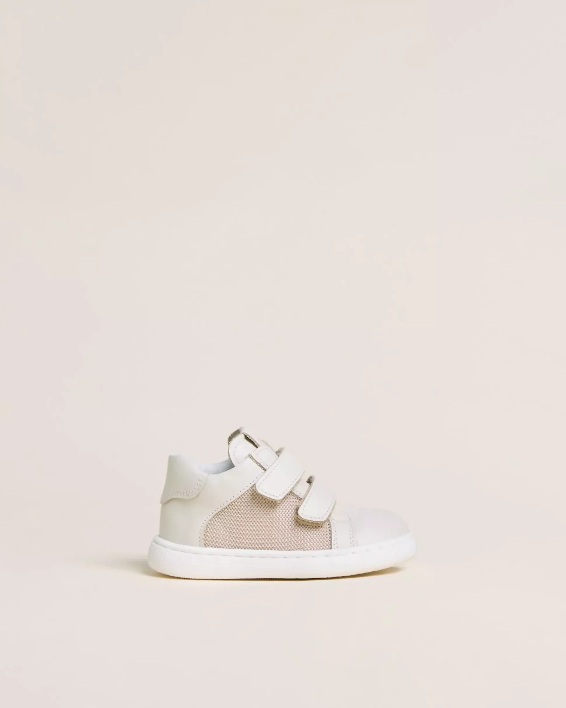 Sneakers Junior da Bambino in Pelle e Tela