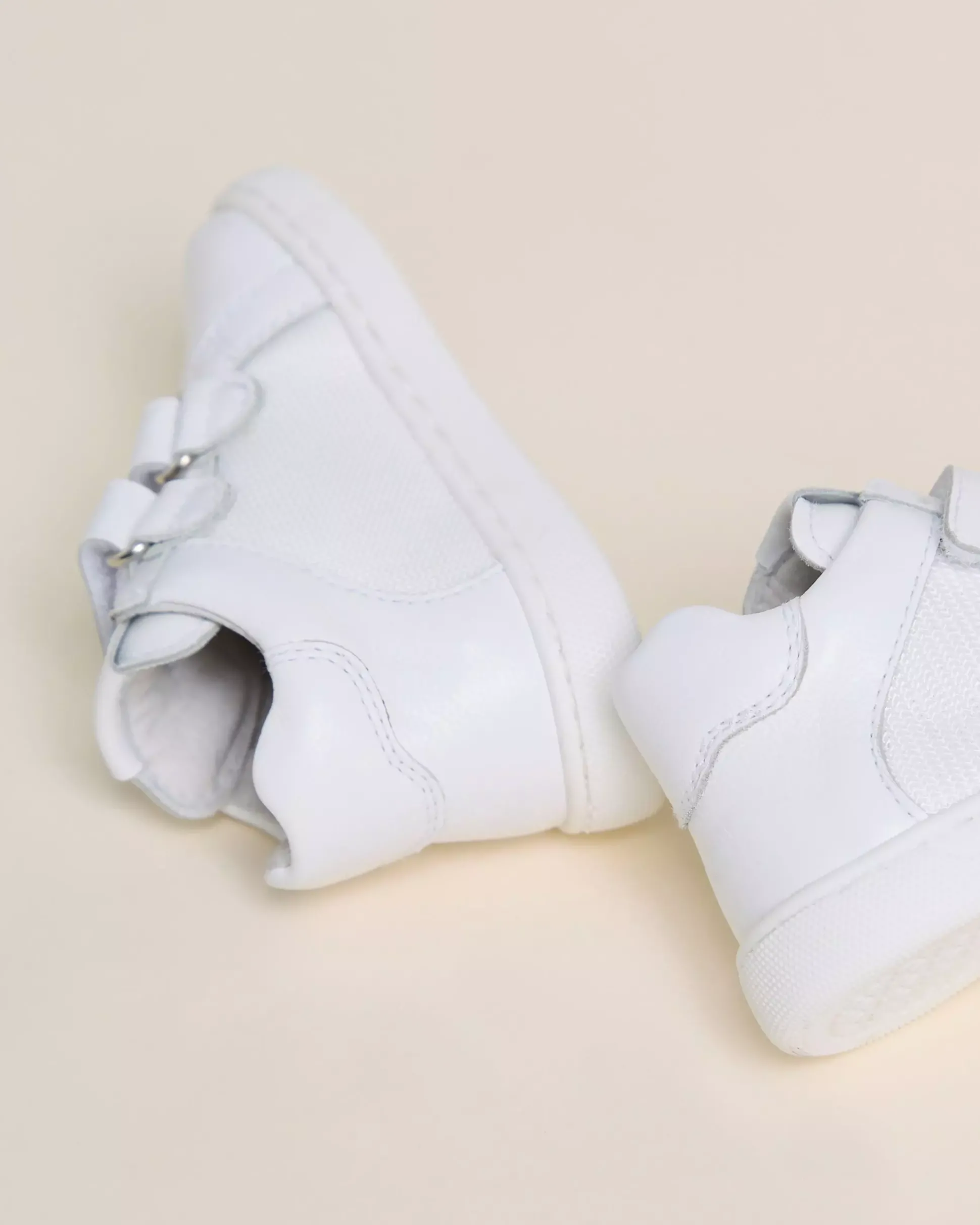 Sneakers Junior da Bambino in Pelle e Tela