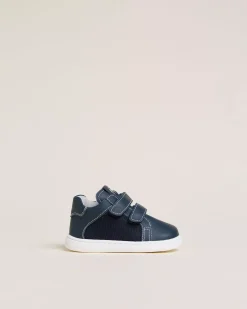 Sneakers Junior da Bambino in Pelle e Tela