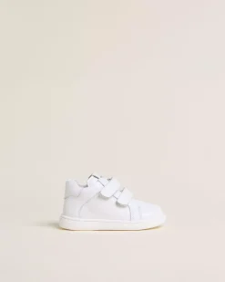 Sneakers Junior da Bambino in Pelle e Tela