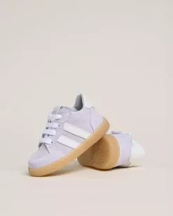 Sneakers Junior da Bambina in Camoscio e Pelle