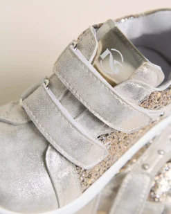 Sneakers Junior da Bambina in Materiale Tecnico e Tessuto
