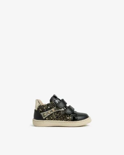 Sneakers Junior da Bambina in Materiale Tecnico e Pelle