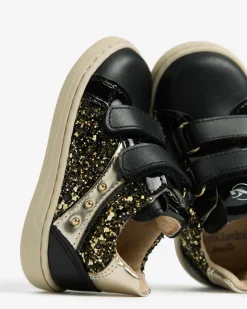 Sneakers Junior da Bambina in Materiale Tecnico e Pelle