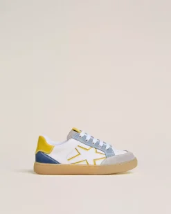 Sneakers Junior da Bambino in Camoscio e Pelle