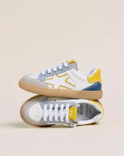 Sneakers Junior da Bambino in Camoscio e Pelle