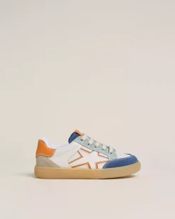 Sneakers Junior da Bambino in Camoscio e Pelle