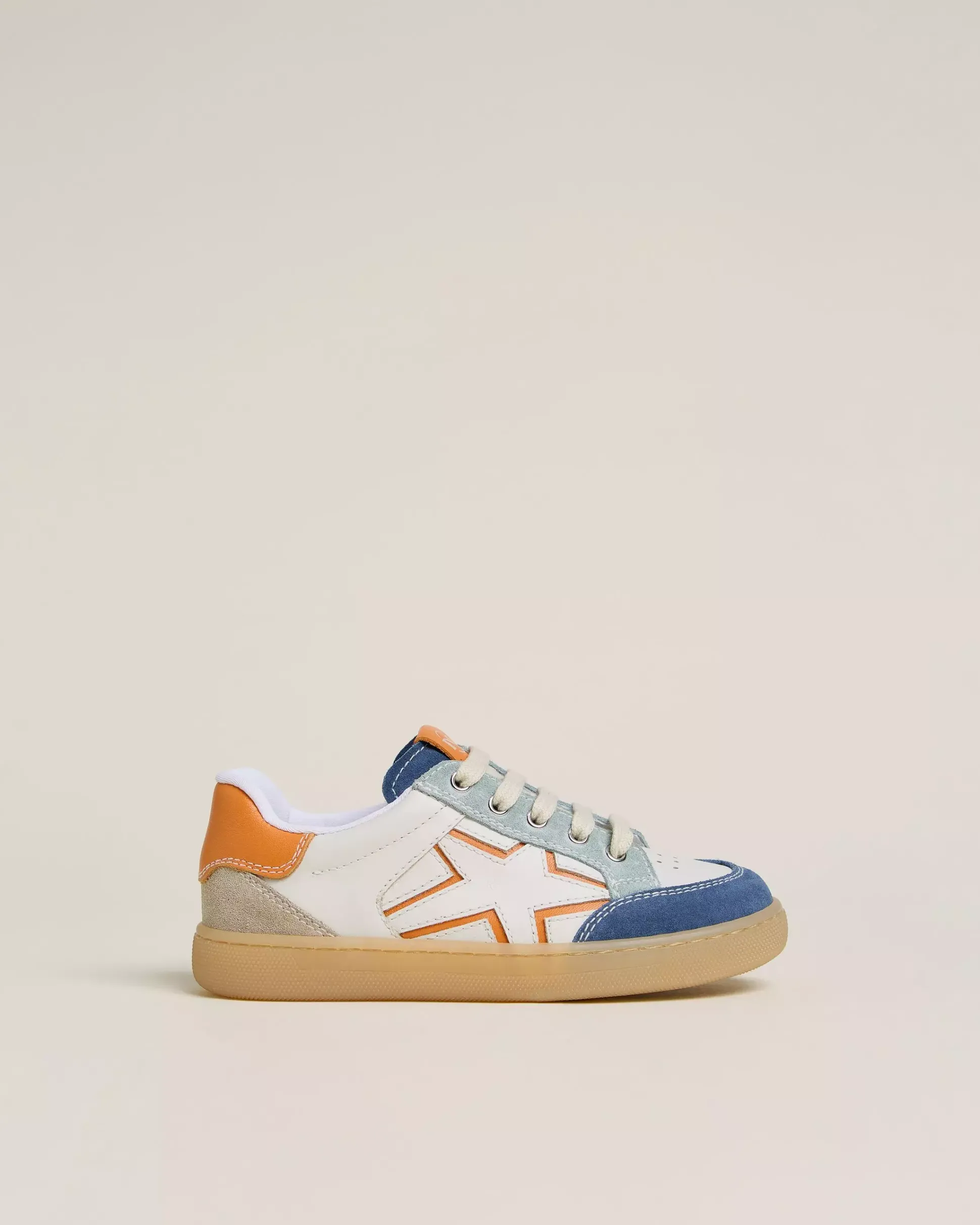Sneakers Junior da Bambino in Camoscio e Pelle