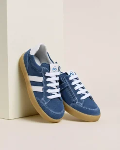 Sneakers Junior da Bambino in Camoscio e Pelle