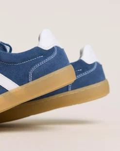 Sneakers Junior da Bambino in Camoscio e Pelle
