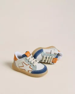 Sneakers Junior da Bambino in Camoscio e Pelle