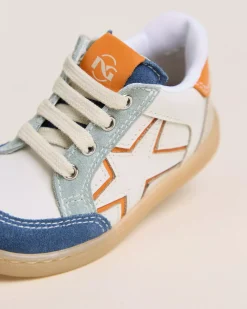Sneakers Junior da Bambino in Camoscio e Pelle