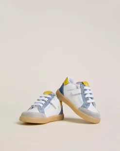 Sneakers Junior da Bambino in Camoscio e Pelle
