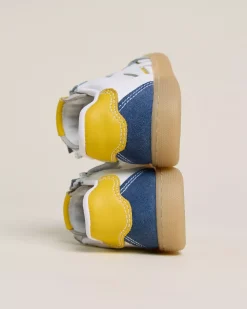 Sneakers Junior da Bambino in Camoscio e Pelle